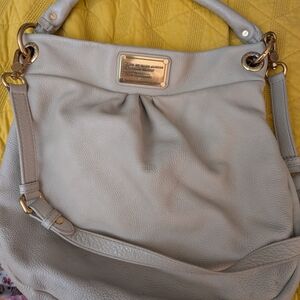 Marc By Marc Jacobs Off White Cream Leather Shoulder Bag
